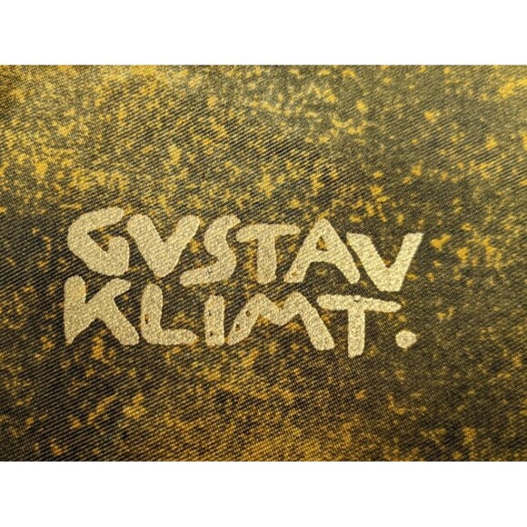 Gustav Klimt "The Kiss" 100% Silk Scarf The Museum of Fine Arts Boston 35" X 35" - Picture 5 of 7